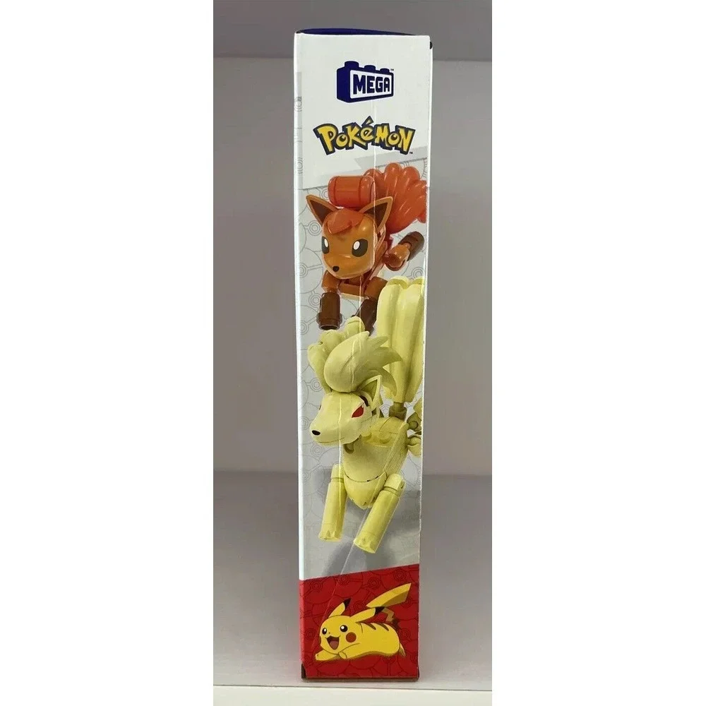 Pokemon Mega Build Vulpix & Ninetales Evolution Set 145 Pieces, Brand New‎
